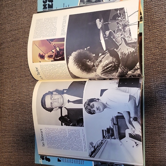 5 FOR $25 The Rolling Stones by Tony Jasper Hardcover over 100 photos - Picture 7 of 7